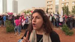 Domestic abuse attack triggers protest Instructional Video