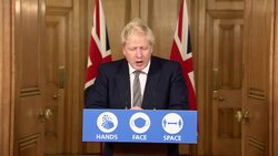 Boris Johnson announces further nationwide lockdown News Clip
