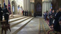World leaders and veterans attend a remembrance service at Bayeux Cathedral News Clip