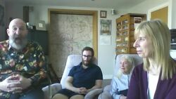 Three generations of family to walk marathon on balcony to raise money for cancer sufferer News Clip