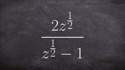 Learn how to rationalize the denominator with a rational exponent Instructional Video