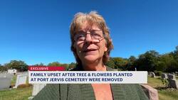 ‘Heartbreaking.’ Families say gravesites suddenly cleared of flowers and trees at Port Jervis cemetery News Clip