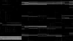 Noise on Analog TV Screen VHS Stock Footage