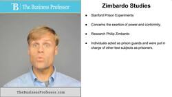 Stanford Prison Study - Zimbardo Studies Instructional Video