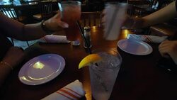 Friends Raising Glasses To Make A Toast at Restaurant 4K Stock Footage