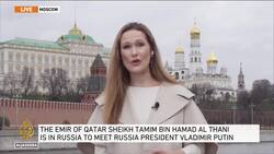Russia’s Putin, Qatar’s emir discuss Syria and Gaza at Moscow talks News Clip