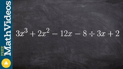 Why does synethetic division different than long division Instructional Video