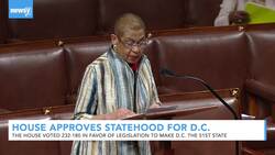 House Approves Washington, D.C., Statehood Bill News Clip