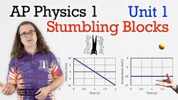 AP Physics 1 Unit 1: Stumbling Blocks - Kinematics Instructional Video