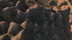 Aerial of the Bungle Bungle Range, Purnululu National Park, Australia Stock Footage