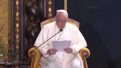 CLEAN : Pope castigates those 'fomenting conflicts' in Ukraine News Clip
