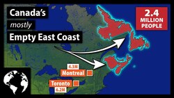 No Major Cities: Why So Few Canadians Live In On The East Coast Instructional Video