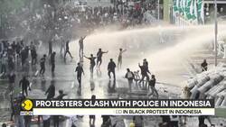 Violent clashes in Indonesia as protesters oppose military law News Clip