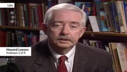 Notwithstanding clause architect and U of R professor Howard Leeson mourned News Clip