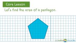 Finding the Area of Polygons by Decomposing Instructional Video