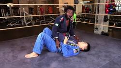 How to Choke from Knee on Stomach in Brazilian Jiu Jitsu Instructional Video