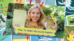 How to make recycled paper! | STUFF to make and do with Maddie Instructional Video