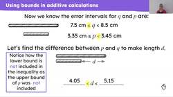 Upper and lower bounds in additive calculations Instructional Video