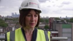 Chancellor Rachel Reeves visits the Oval Village project in London News Clip