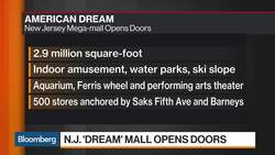 New Jersey's American Dream Mega Mall Opens Doors News Clip