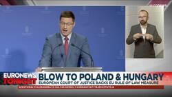 Court 'should dismiss' Hungary-Poland bid to stop conditions being slapped on EU cash handouts News Clip