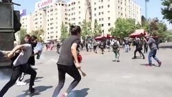 CLEAN : Violent protests continue in Chile News Clip