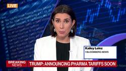 Trump Announcing Pharma Tariffs Soon, Open to Trade Negotiations News Clip