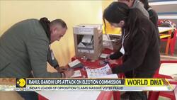 India's Leader of Opposition, Rahul Gandhi, Claims Massive Voter Fraud News Clip