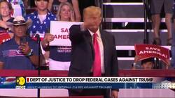 Department Of Justice To Drop Federal Cases Against Trump News Clip
