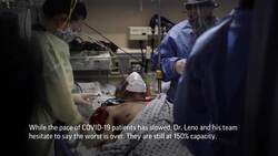 ONLY ON AP: NY emergency room battles COVID-19 Instructional Video