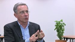 VOICED : Uribe en entrevista con AFP News Clip