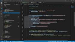 AWS Serverless Microservices with Patterns and Best Practices - Set Environment Variables for EventBridge Entry Parameters When Publish Checkout Instructional Video