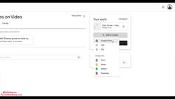 How to Submit Multiple Files to Assignment in Google Classroom Instructional Video