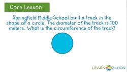 Finding the Circumference of a Circle Instructional Video