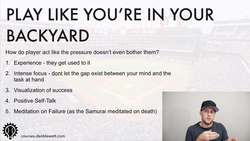 Mental Skills Coaching for Baseball: Dealing with the Fear of Failure Instructional Video