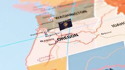 Oregon from USA States Stock Footage