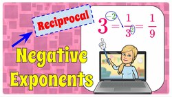 Negative Exponents Instructional Video