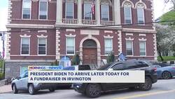 Traffic delays and road closures expected as Irvington set to host President Joe Biden today News Clip