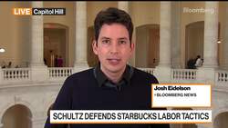 Sanders, Schultz Clash Over Starbucks Labor Tactics News Clip