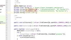 Selenium WebDriver Advanced - Industry Standard Framework - How to Add Multiple Test Classes - Part 1 Instructional Video