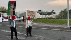 Pro-Palestinian protests gather outside BAE Systems  News Clip