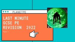 Last Minute AQA GCSE PE Paper 1 revision-2022 Exam Instructional Video