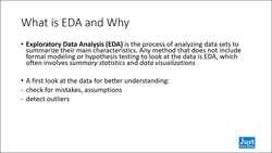 Python for Data Analysis: Step-By-Step with Projects - EDA Overview Instructional Video