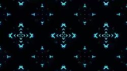 Kaleida Glitchy Neon - 03 Stock Footage