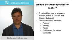 Ashridge Mission Model Instructional Video