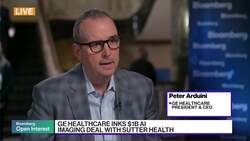 GE Health CEO on Sutter Health Deal, AI in Care Delivery News Clip