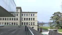 CLEAN : STOCKSHOTS: headquarters of the World Trade Organization (WTO) in Geneva News Clip