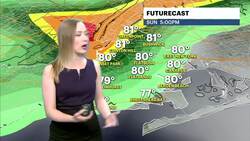 Possible downpours tonight in the Bronx; hot start to workweek Instructional Video
