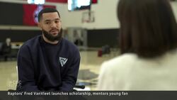 Self-belief, mentorship and giving back | Fred VanVleet News Clip