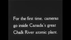 United States, 1950s: High angle view of Chalk River Laboratories Stock Footage